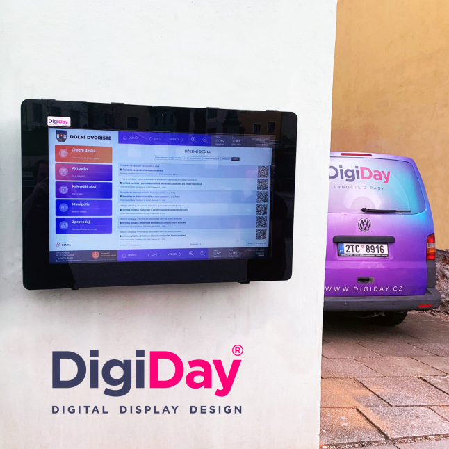 Jak probíhá instalace elektronické úřední desky DigiDay